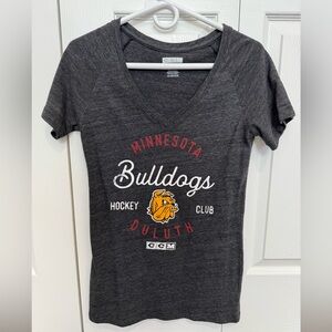 Women’s University of Minnesota Bulldogs V-Neck T-Shirt
